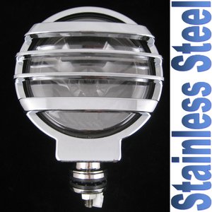 6" Stainless Steel LED Ring Spotlights - SMOKED lens Preview